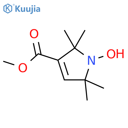 3-Methoxycarbonyl-2,2,5,5-tetramethyl-3-pyrrolidin-1-oxyl structure