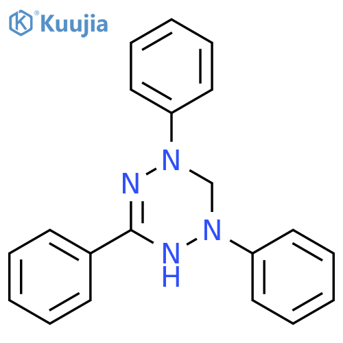 1,2,4,5-Tetrazin-1(2H)-yl,3,4-dihydro-2,4,6-triphenyl- structure
