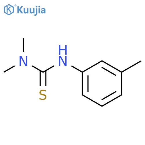 1,1-Dimethyl-3-(meta-tolyl)-2-thiourea structure