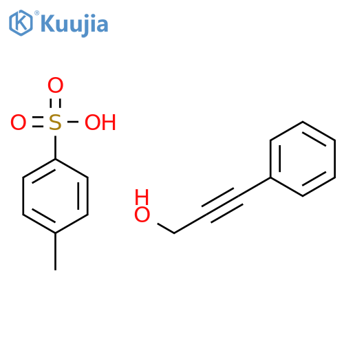 2-Propyn-1-ol,3-phenyl-, 1-(4-methylbenzenesulfonate) structure