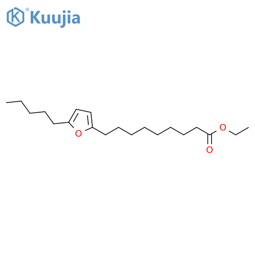 Ethyl 5-pentyl-2-furannonanoate structure