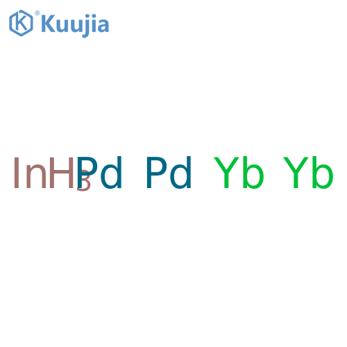 Indium, compd. with palladium and ytterbium (1:2:2) structure