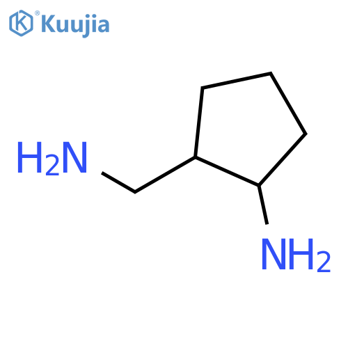 2-(aminomethyl)cyclopentan-1-amine structure