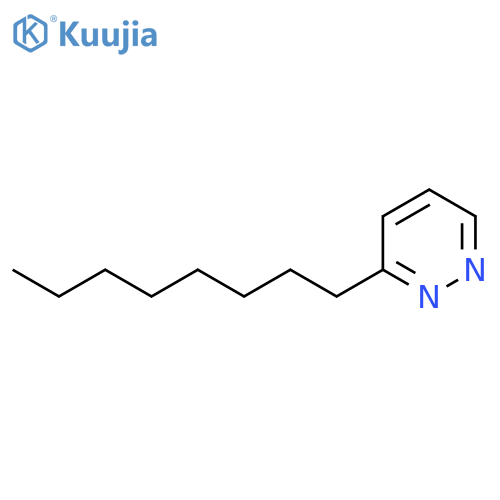 Pyridazine, 3-octyl- structure