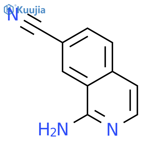 1-Aminoisoquinoline-7-carbonitrile structure