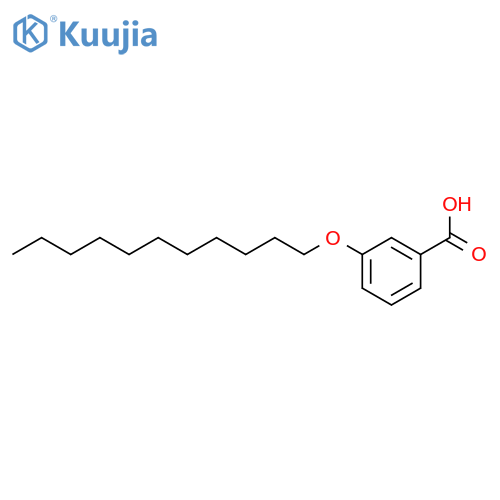 Benzoic acid, 3-(undecyloxy)- structure