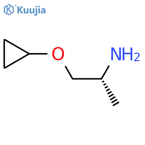 (1R)-2-Cyclopropoxy-1-methyl-ethylamine structure