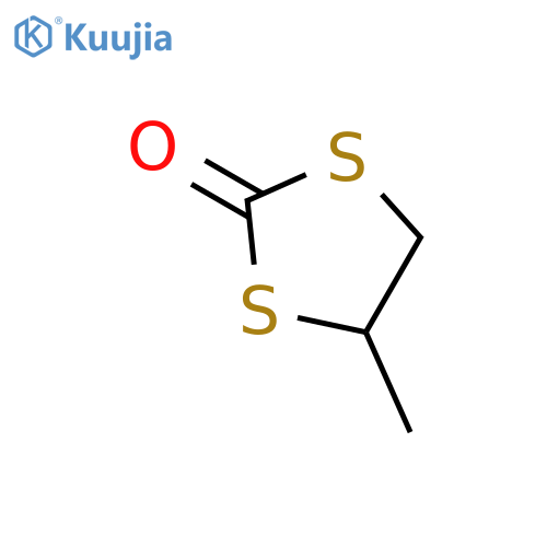 4-Methyl-1,3-dithiolan-2-one structure