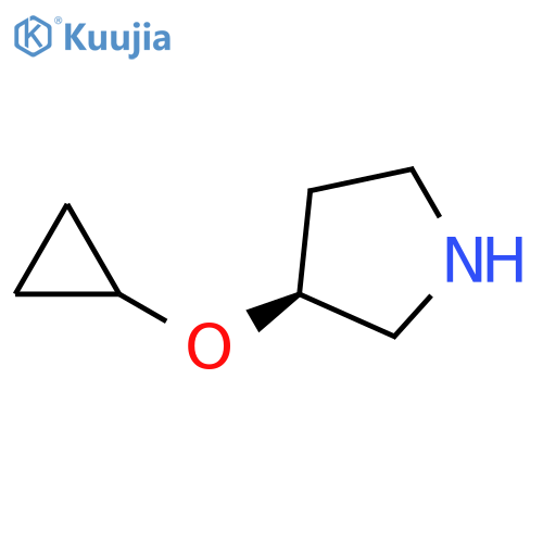 (3S)-3-Cyclopropoxy-pyrrolidine structure