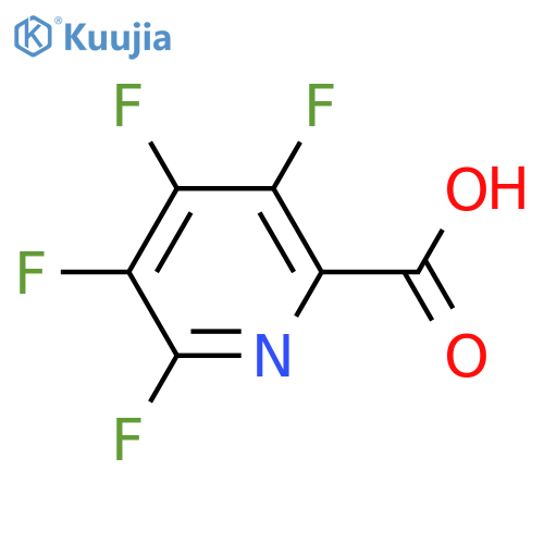 3,4,5,6-Tetrafluoropicolinic acid structure