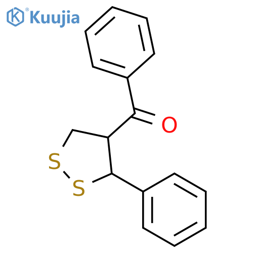 Phenyl-(3-phenyldithiolan-4-yl)methanone structure