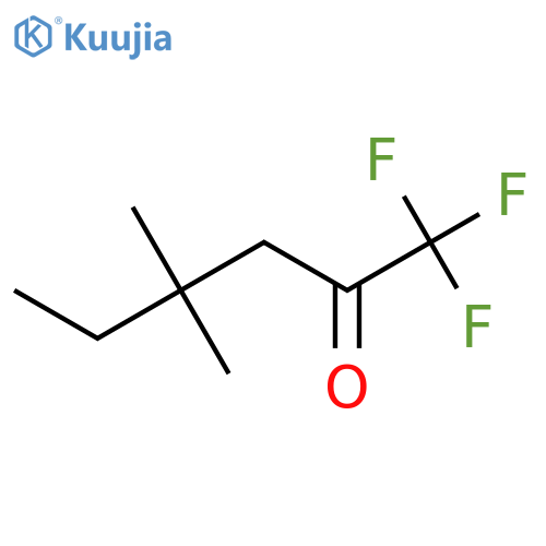 1,1,1-trifluoro-4,4-dimethylhexan-2-one structure