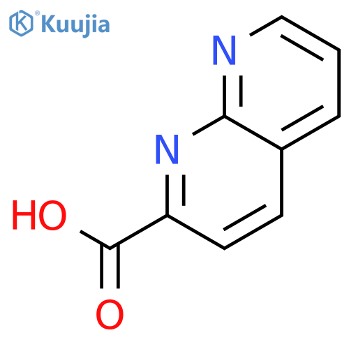 1,8-Naphthyridine-2-carboxylic acid structure