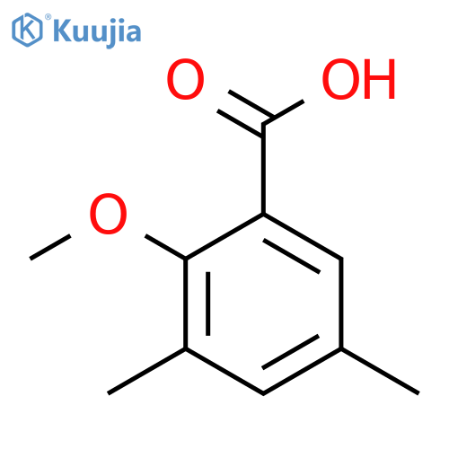 2-Methoxy-3,5-dimethylbenzoic acid structure