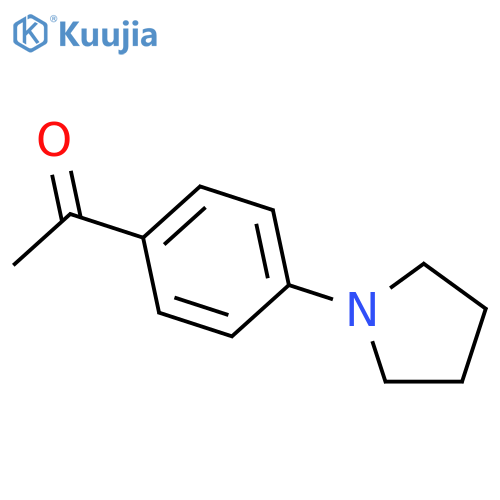 4'-(1-Pyrrolidino)acetophenone structure