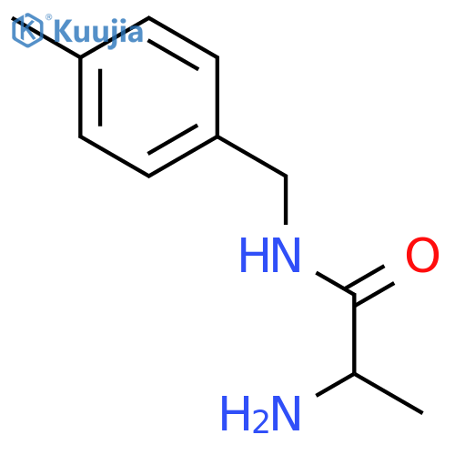 (S)-2-amino-n-(4-methyl-benzyl)-propionamide structure