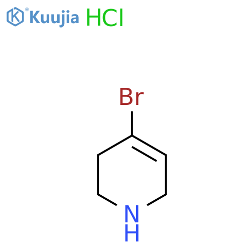 4-Bromo-1,2,3,6-tetrahydropyridine hydrochloride structure