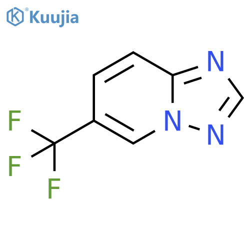 [1,2,4]Triazolo[1,5-a]pyridine, 6-(trifluoromethyl)- structure