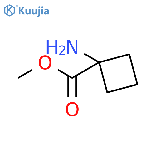methyl 1-aminocyclobutanecarboxylate structure