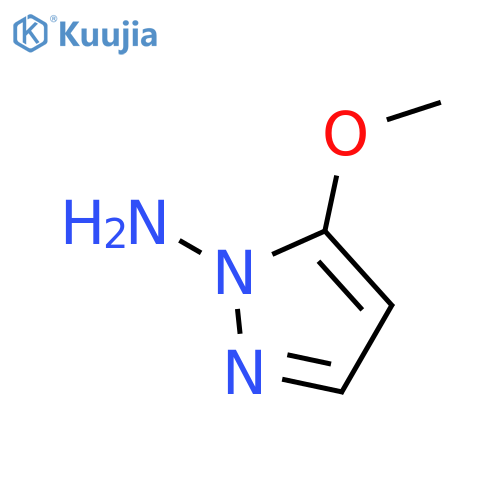1H-Pyrazol-1-amine, 5-methoxy- structure