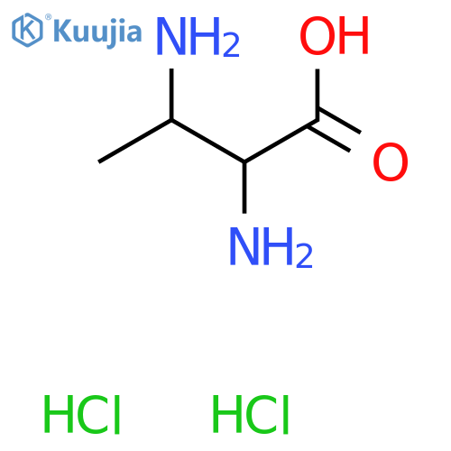 (2S,3R)-2,3-Diaminobutanoic acid dihydrochloride structure