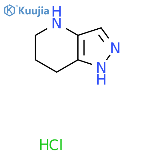4,5,6,7-Tetrahydro-1H-pyrazolo4,3-b Pyridine Hydrochloride structure