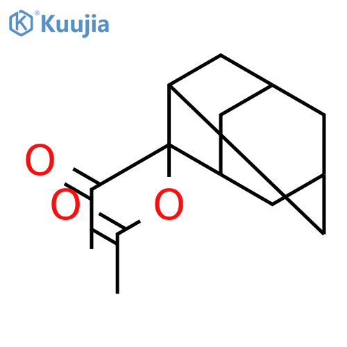 Ethanone, 1-[2-(acetyloxy)tricyclo[3.3.1.13,7]dec-2-yl]- structure