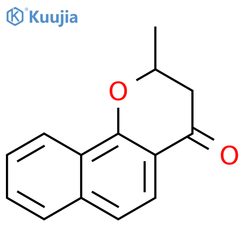 4H-Naphtho[1,2-b]pyran-4-one, 2,3-dihydro-2-methyl- structure