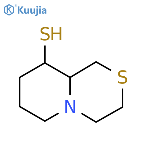 octahydropyrido2,1-cthiomorpholine-9-thiol structure