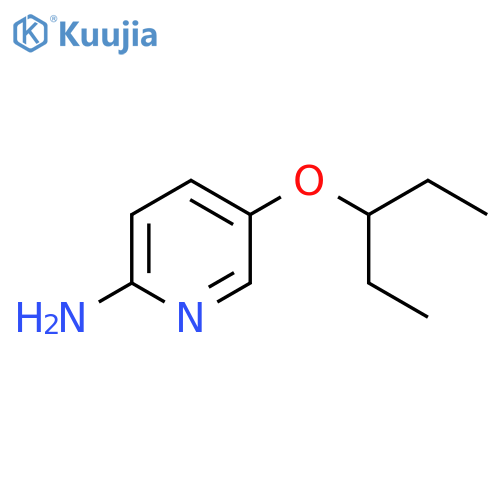 5-(pentan-3-yloxy)pyridin-2-amine structure