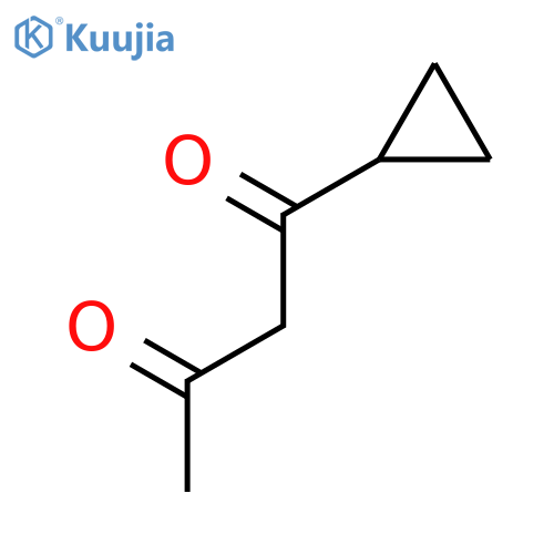1-Cyclopropyl-1,3-butanedione structure