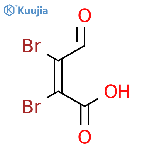 2,3-Dibromo-4-oxobut-2-enoic acid structure