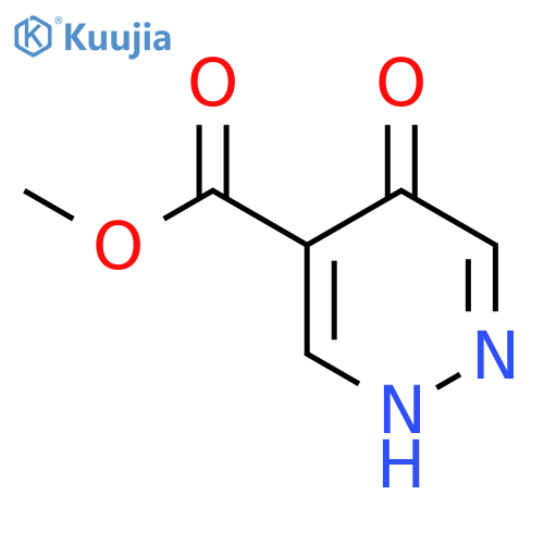 Methyl 5-hydroxypyridazine-4-carboxylate structure