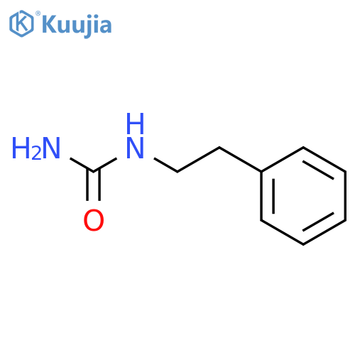 1-(2-phenylethyl)urea structure