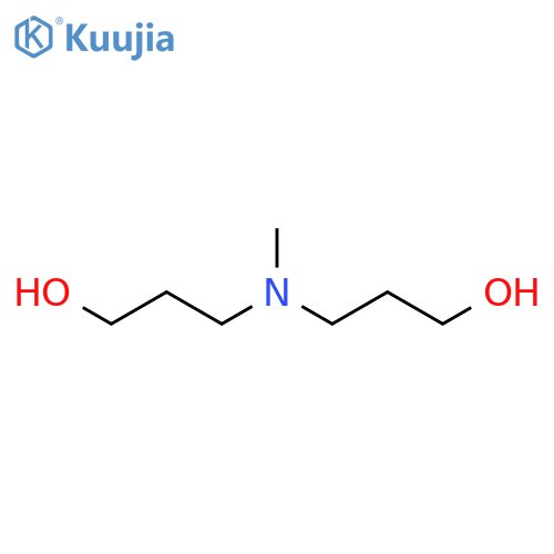 1-Propanol,3,3'-(methylimino)bis- structure
