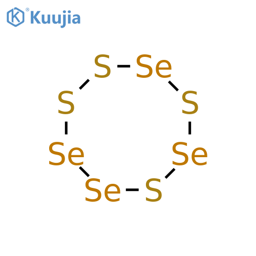 1,2,4,6,3,5,7,8-Tetrathiatetraselenocane structure