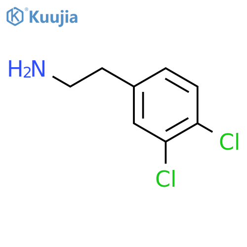 3,4-Dichlorophenethylamine structure
