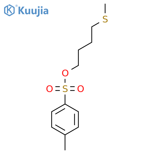4-(Methylsulfanyl)butyl 4-methylbenzene-1-sulfonate structure