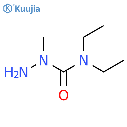 3-amino-1,1-diethyl-3-methylurea structure