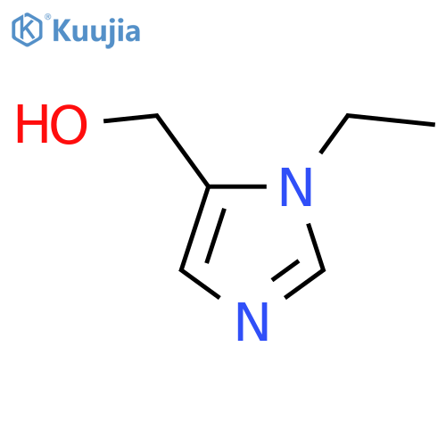 (1-Ethyl-1H-imidazol-5-yl)methanol structure