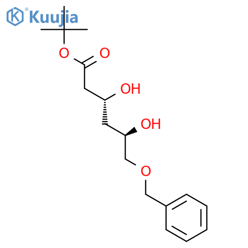 2,4-Dideoxy-6-O-(phenylmethyl)-L-threo-hexonic Acid tert-Butyl Ester structure