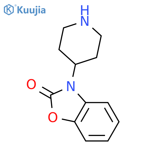 3-(4-Piperidinyl)-1,3-benzoxazol-2(3H)-one structure