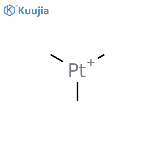 Platinum(1+), trimethyl- structure