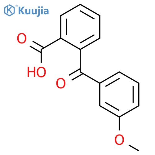 2-(3-methoxybenzoyl)benzoic Acid structure
