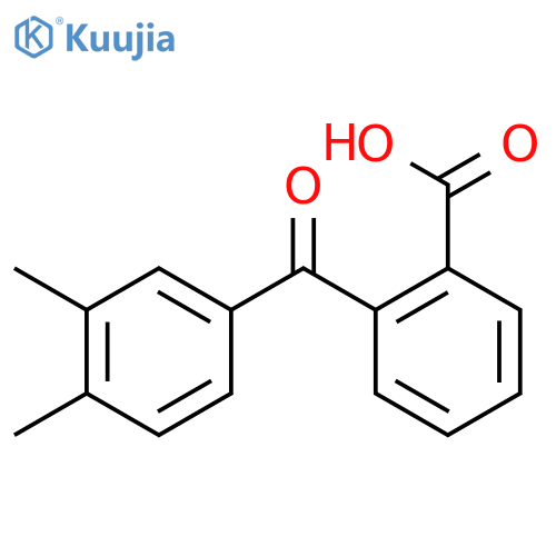 2-(3,4-Dimethylbenzoyl)benzoic Acid structure