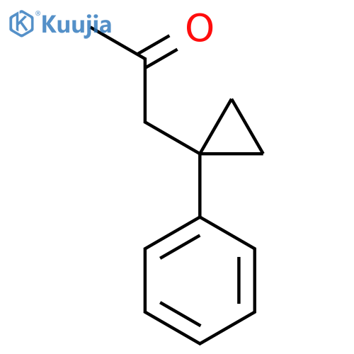 1-(1-phenylcyclopropyl)propan-2-one structure