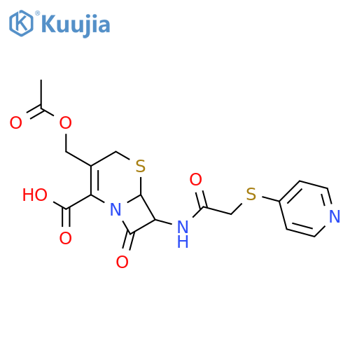 Cephapirin structure