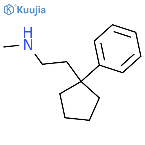methyl2-(1-phenylcyclopentyl)ethylamine structure