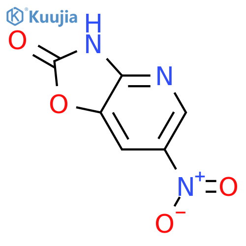 6-Nitrooxazolo4,5-bpyridin-2(3H)-one structure