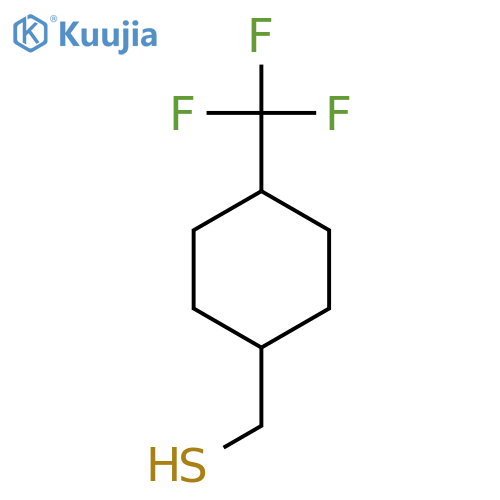 4-(trifluoromethyl)cyclohexylmethanethiol structure